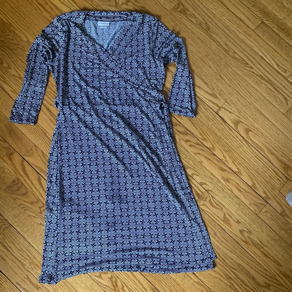 Jaclyn Smith Wrap Dress